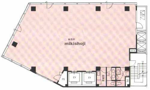 小川町メセナビル 平面1