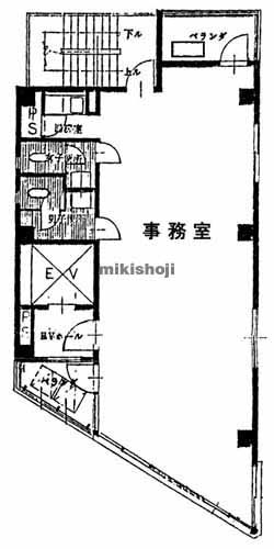 日宝神田イースト 平面1