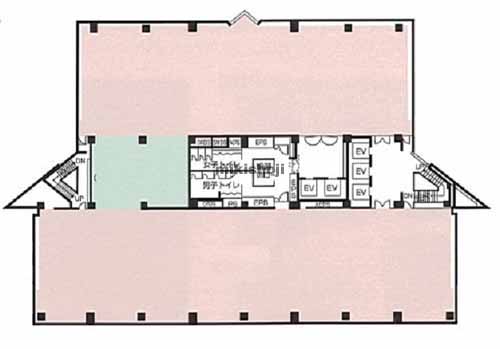 サンイースト辰巳 平面1
