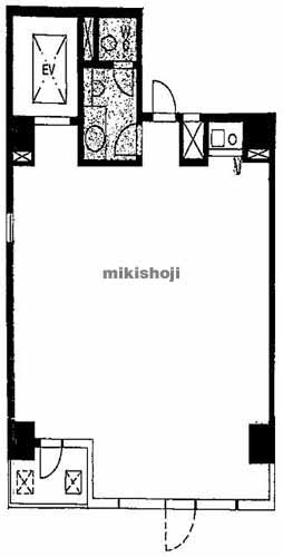 新富太陽ビル 平面1