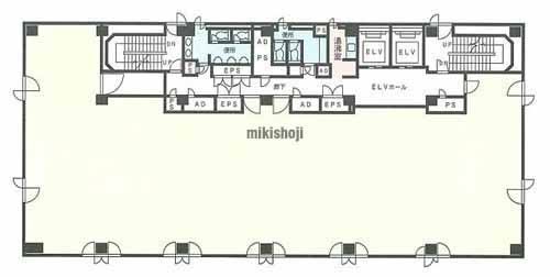 ７１１ビルディング 平面1