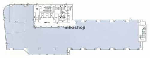 西新宿の西新宿大京ビル 平面1