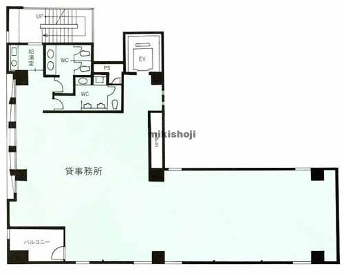 ＭＡビル三田Ⅱ 平面1