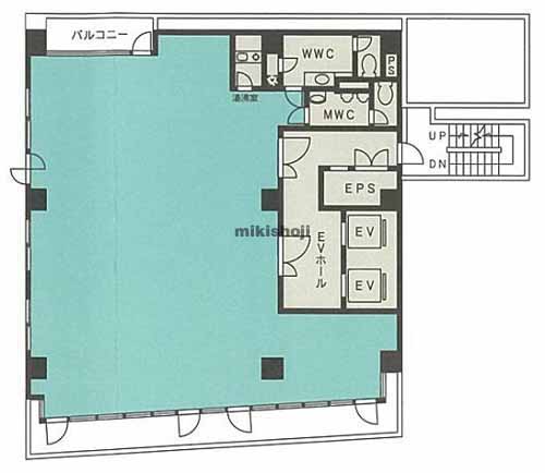 日宝八丁堀ビル 平面1