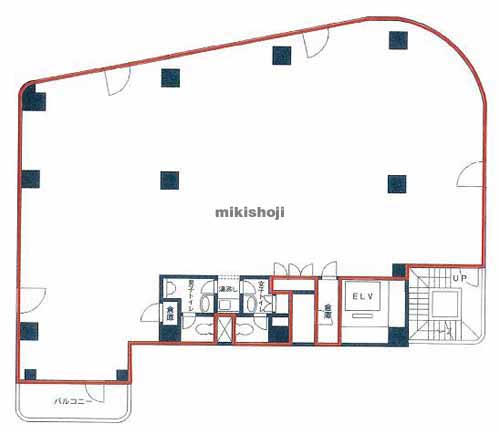 ＴＨＥ　ＣＲＯＳＳ　日本橋人形町 平面1
