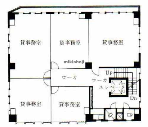 山京ビル本館 平面1