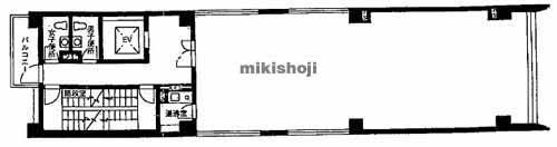 MAS三田ビル 平面1