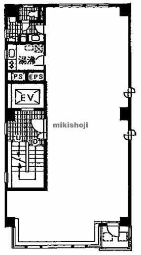 東池袋の池三ビル 平面1
