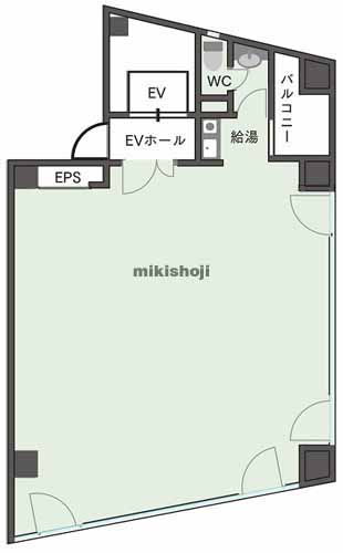 御茶ノ水クロスビル 平面1