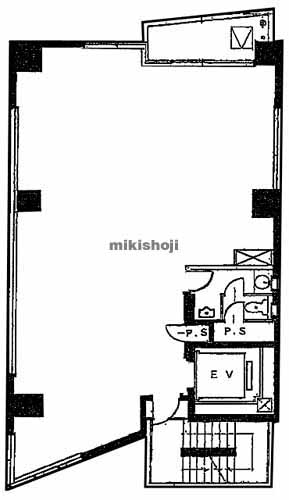 井門広尾ビル 平面1