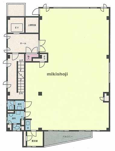 ユニオン岡村ビル 平面1