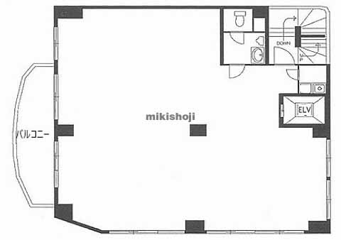 ＡＨＡＶＡビルディング 平面1