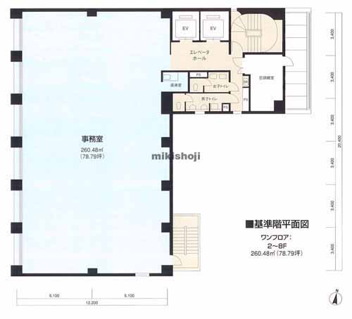 興信ビル 平面1