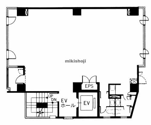 菱秀神楽坂ビル 平面1