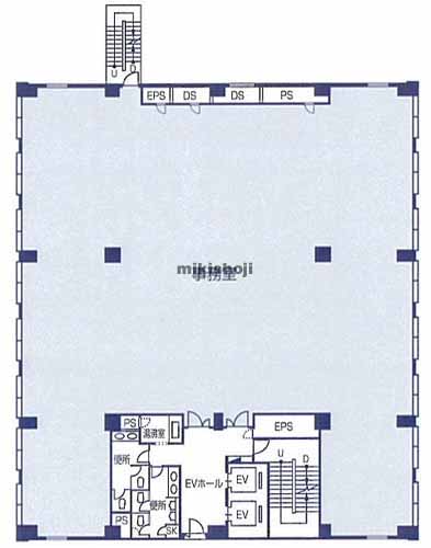 台東の反町商事ビルディング 平面1