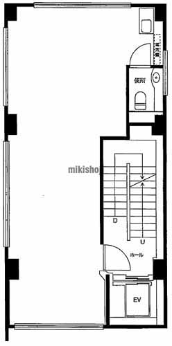 楠本第１７ビル 平面1