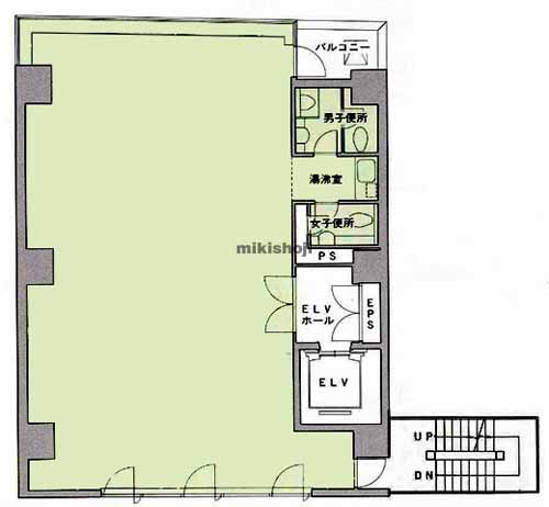 ビリーヴ新富 平面1