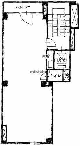ラスパイユビル 平面1