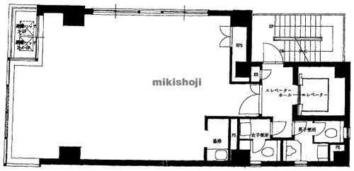 朝日ビル 平面1