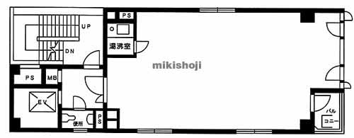 芝の望月ビル 平面1