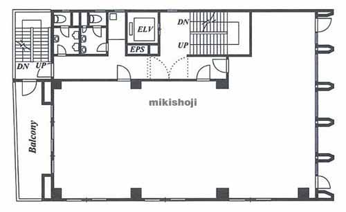 ミツヤ四谷ビル 平面1