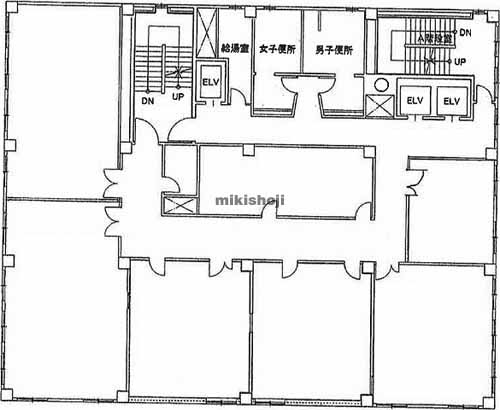 日本女子会館ビル 平面1