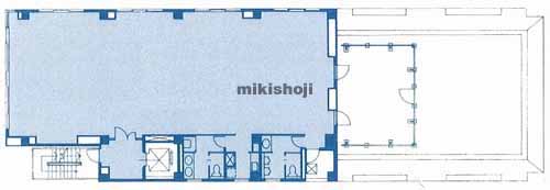 内神田の三秀舎ビル 平面1