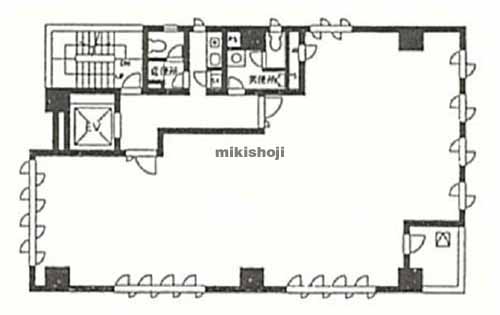 富美栄ビル 平面1