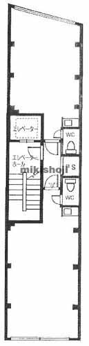 渋谷フラットビル 平面1
