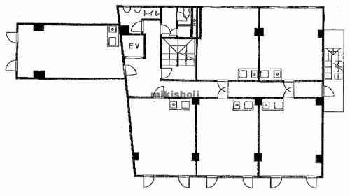佐伯池袋ビル 平面1