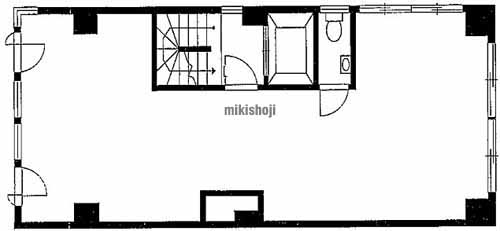神田三崎町２－１２－９ビル 平面1