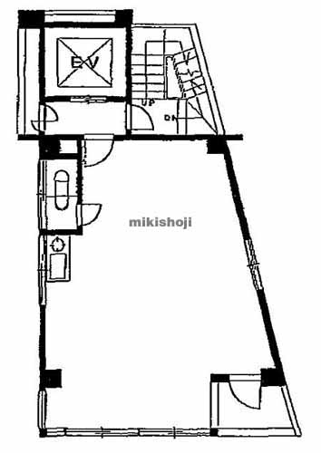 神田小川町のユースクエア御茶ノ水 平面1