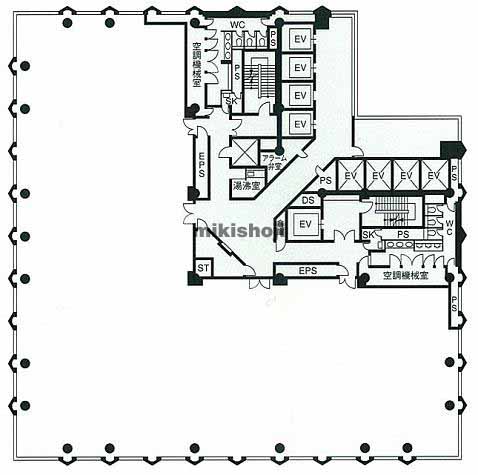 日土地西新宿ビル 平面1