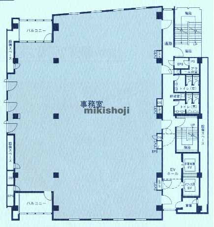 銀座並木通りビル 平面1