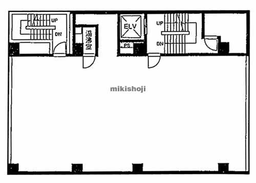 ユニマット外苑ビル 平面1