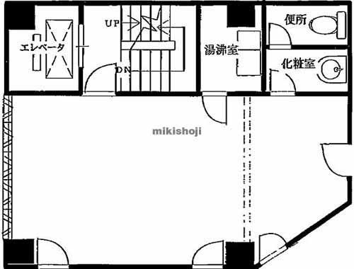 日本橋アサヒビル 平面1