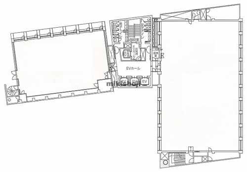 ＮＭＦ竹橋ビル 平面1