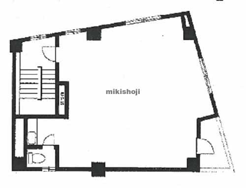 石田ビル 平面1