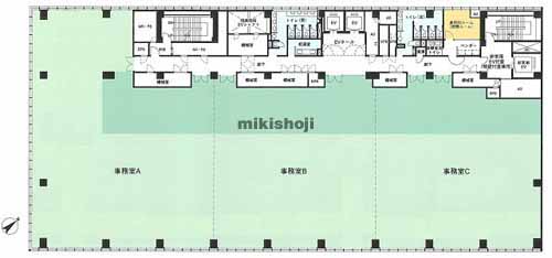 交詢ビルヂング 平面1