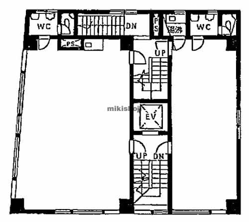 吉澤・川辺ビル 平面1