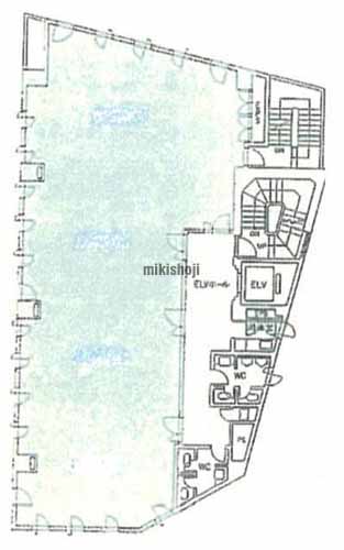 大和代々木ビル 平面1