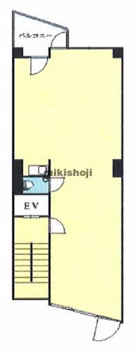 四谷の天龍ビル 平面1