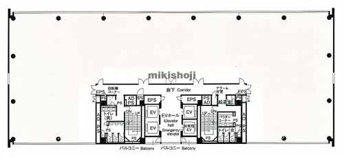 ＫＤＸ晴海ビル 平面1