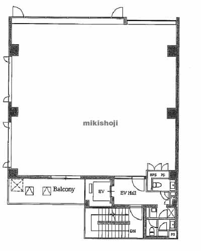 二番町・三番町・六番町のメットライフ三番町ビル 平面1
