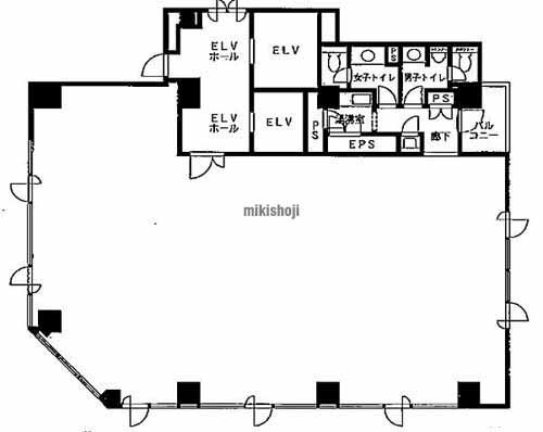 Ｌｏｇｒａｎ御徒町ビル 平面1