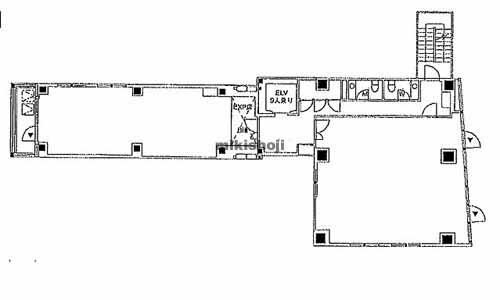 アソルティ小伝馬町Ｌｉｅｎｓ 平面1