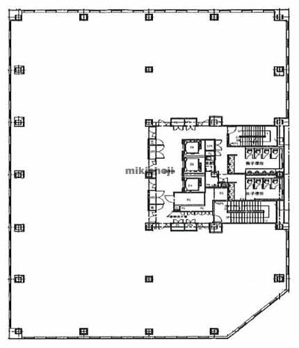 トモスみとビル 平面1
