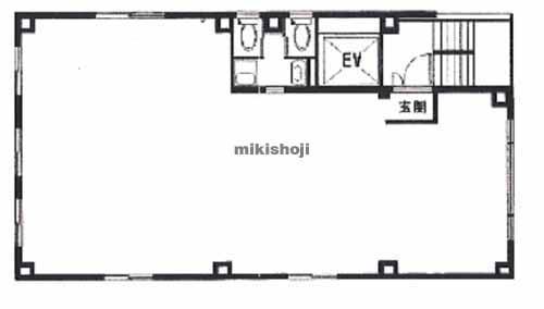 南麻布・元麻布・麻布十番のＥＭ南麻布ビル 平面1