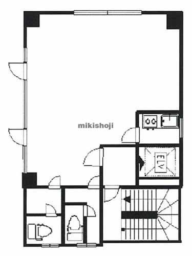 新宿・歌舞伎町のＭＨビル 平面1