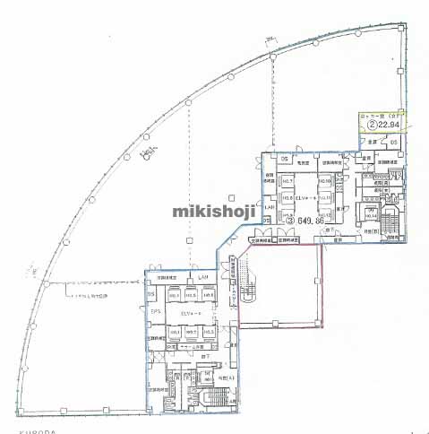 幕張ベイタワー 平面1